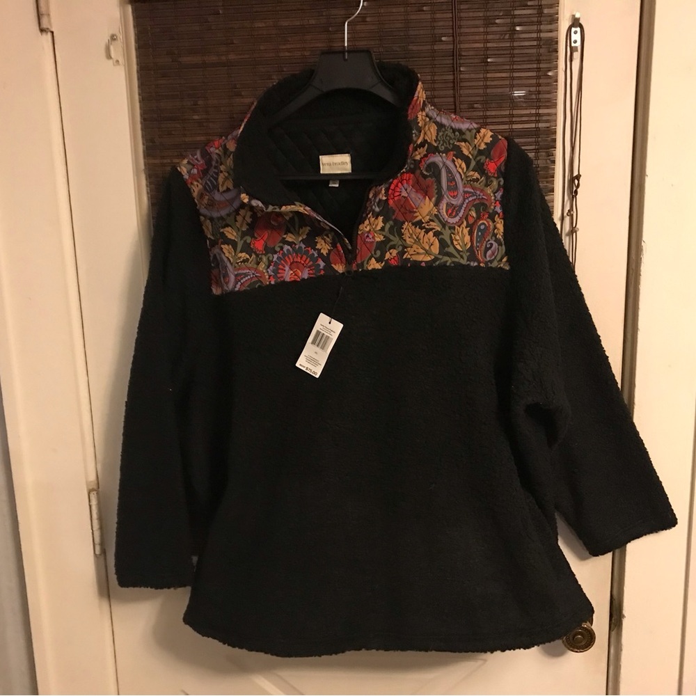 NWT Vera Bradley Women's Teddy Fleece Pullover